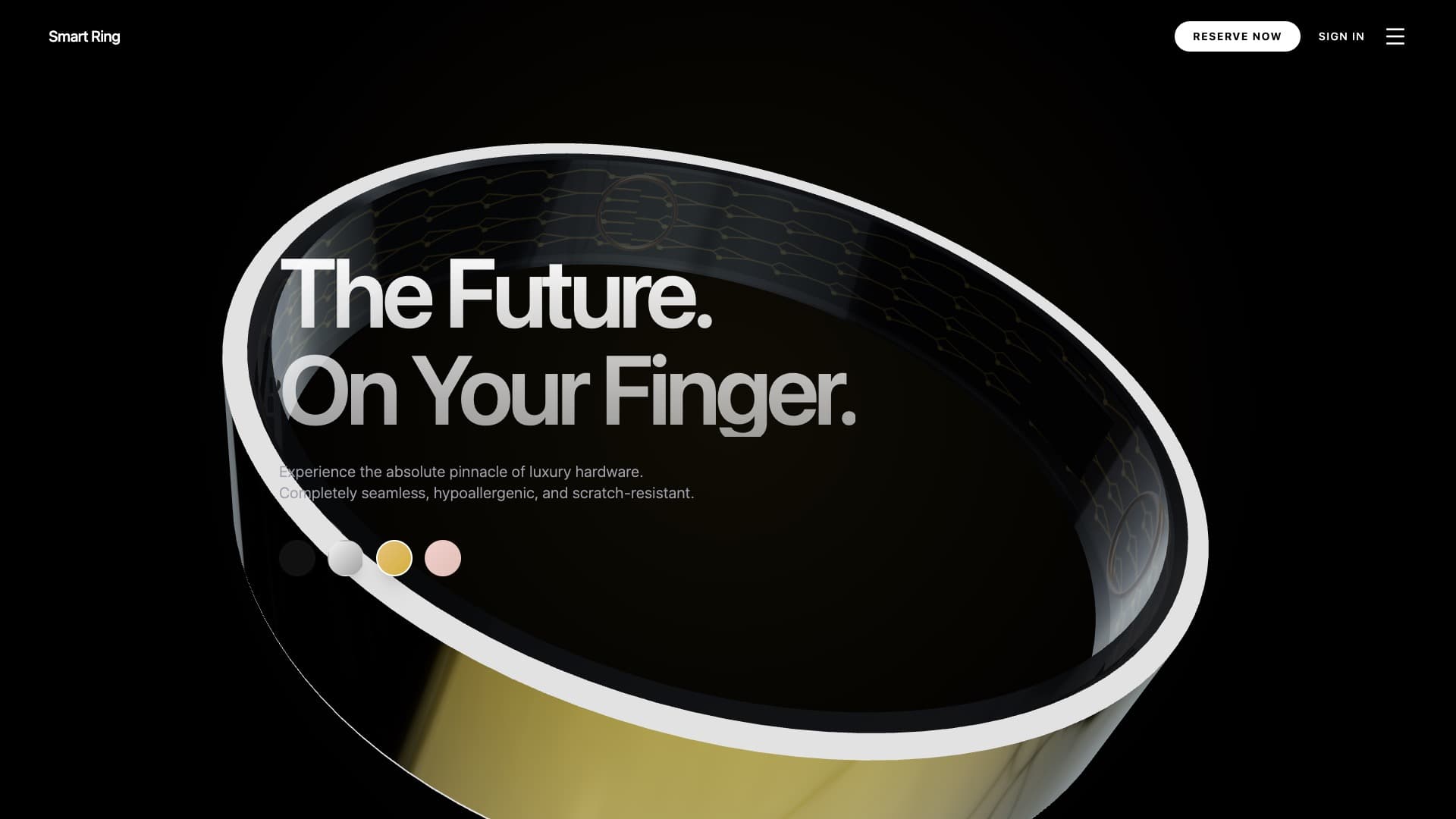 Smart Ring — project screenshot